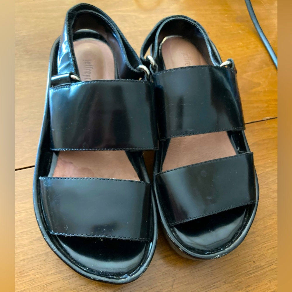 Jeffrey Campbell Black Sandals